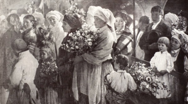  "Niedziela zielna" Witolda Pruszkowskiego.  