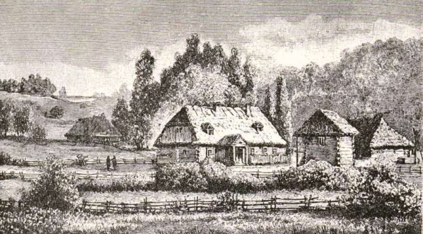  "Zaosie, miejsce urodzenia Adama Mickiewicza.  