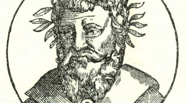  "Philippus Callimachus. Drzeworyt druk. XVI w. Ze zbiorów Muzaum Czapskich w krakowie."  