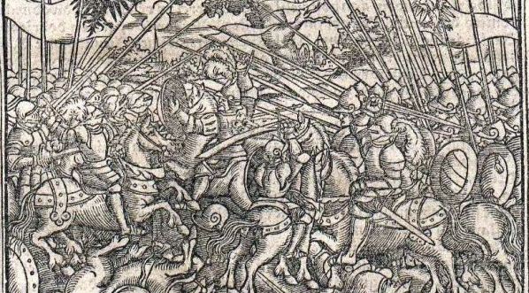  "Bitwa z Niemcy."  (Bitwa na  Psim Polu w 1109 roku).  