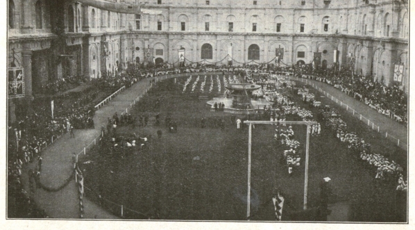  "Ćwiczenia Sokołów w Belwederze."  