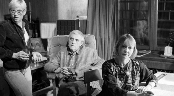  Scena z filmu Barbary Sass "Debiutantka" z 1981 roku.  