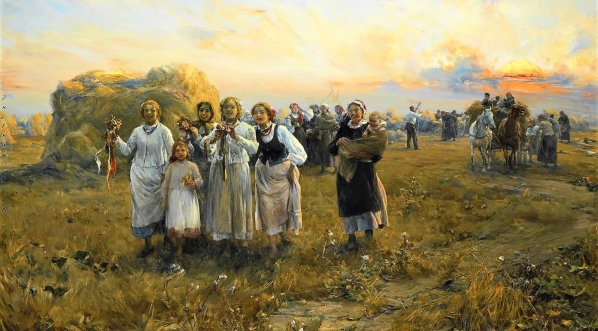  "Dożynki" Alfreda Wierusz-Kowalskiego.  