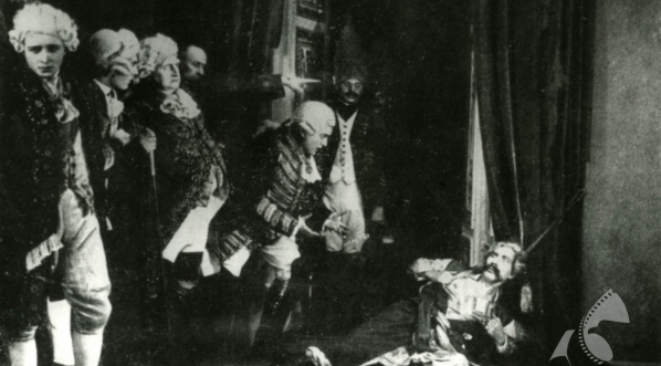  Scena z filmu Ryszarda Ordyńskiego "Pan Tadeusz" z 1928 roku.  