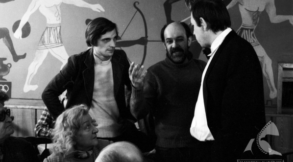  Na planie filmu Antoniego Krauzego "Prognoza pogody" z 1982 roku.  