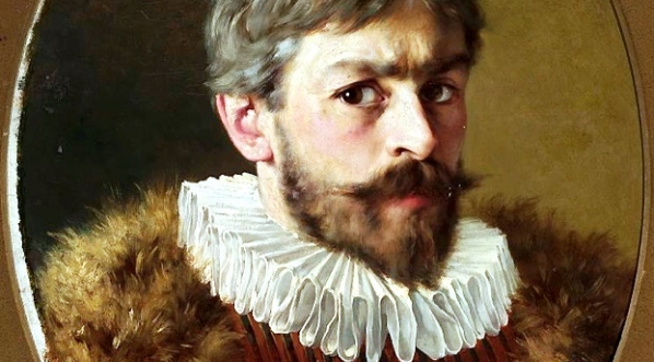  "Autoportret w stroju XVII-wiecznym" Edmunda Perle.  