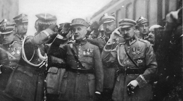  Wizyta marszałka Ferdynanda Focha w Warszawie 3.05.1923 r.  