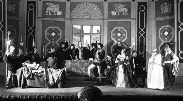  Przedstawienie "Volpone" Bena Jonsona w Teatrze im. Juliusza Słowackiego w Krakowie w grudniu 1927 roku.  