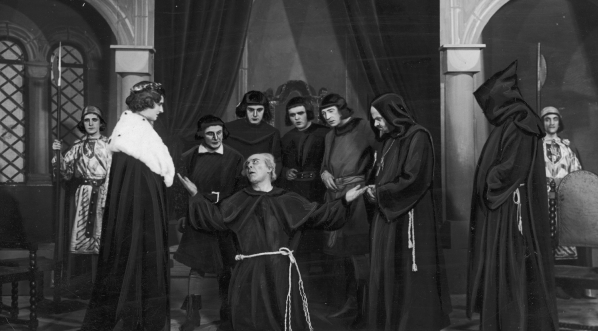  Przedstawienie "Żywa maska" w Teatrze Nowym im. Heleny Modrzejewskiej w Poznaniu w kwietniu 1932 roku.  