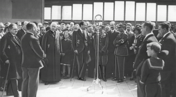  Otwarcie w Poznaniu linii lotniczej Warszawa-Poznań-Berlin w 1934 roku. (2)  