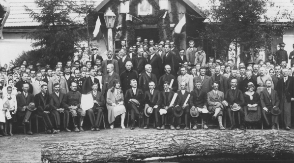  25- lecie kasy im. Franciszka Stefczyka we wsi Chłopy k.Lwowa w październiku  1930 roku.  