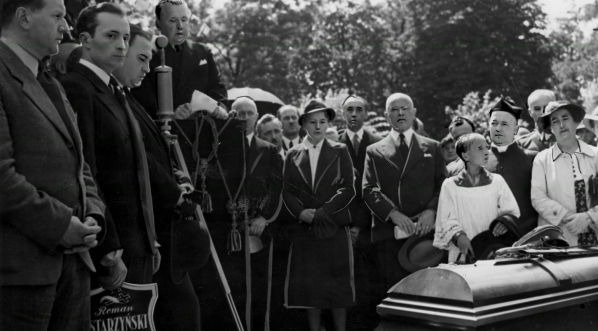  Pogrzeb Romana Starzyńskiego w Warszawie w lipcu 1938 roku. (4)  
