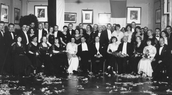  Bal Towarzystwa Polsko-Francuskiego w Poznaniu w lutym 1933 roku.  