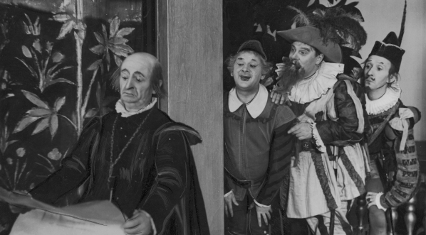  Przedstawienie "Wieczór trzech króli" Williama Szekspira w Teatrze Polskim w Poznaniu w listopadzie 1936 r.  
