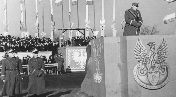  Obchody Święta Niepodległości na Polu Mokotowskim w Warszawie 11.11.1934 r. (2)  