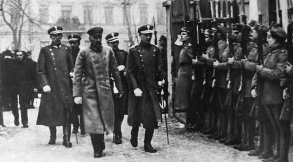  Uroczystości otwarcia Sejmu Ustawodawczego  w Warszawie 10.02.1919 r.  