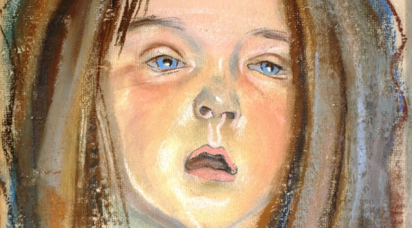  "Główka Helenki, córki artysty" Stanisława Wyspiańskiego.  