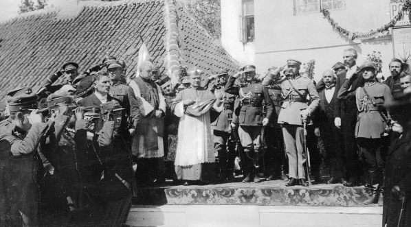  Wizyta Naczelnika Państwa w Białymstoku 21.08.1921 r.  