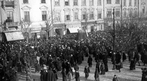  Pogrzeb Stanisława Wyspiańskiego w listopadzie 1907 r.  