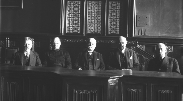  Senat Uniwersytetu Jagiellońskiego w czerwcu 1928 roku. (2)  