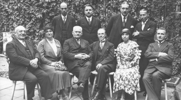 Wizyta delegacji radnych Paryża z wiceprezydentem miasta Quentinem w Polsce 26.09.1932 r.  