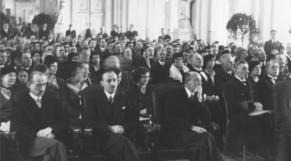  Akademia z okazji 50. rocznicy zorganizowania wyprawy Stefana Szolc-Rogozińskiego do Kamerunu, Warszawa  grudzień 1932 rok.  