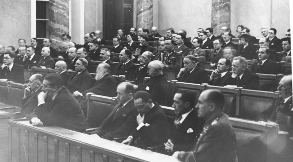  Posiedzenie Komitetu Pro-Palestyńskiego w Warszawie 8.01.1934 r.  