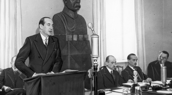  Posiedzenie komisji spraw zagranicznych, Warszawa styczeń 1938 roku.  