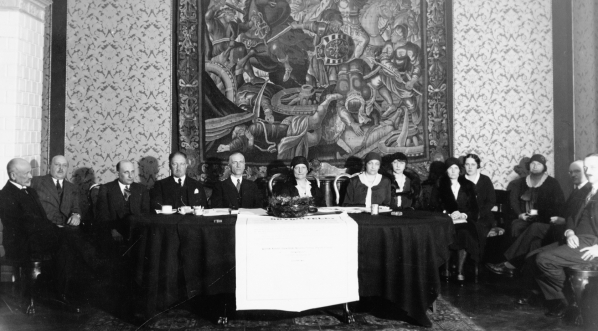  Posiedzenie komitetu powodziowego, Warszawa 30.04.1931 r.  