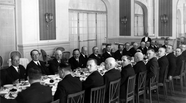  Delegacja rolników niemieckich w Warszawie w kwietniu 1934 roku.  