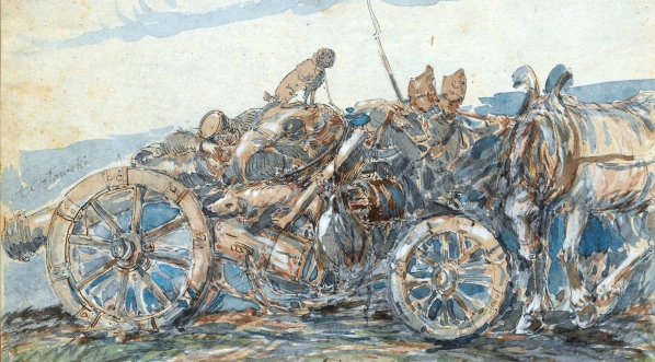  "Działo na biwaku" Aleksandra Orłowskiego.  