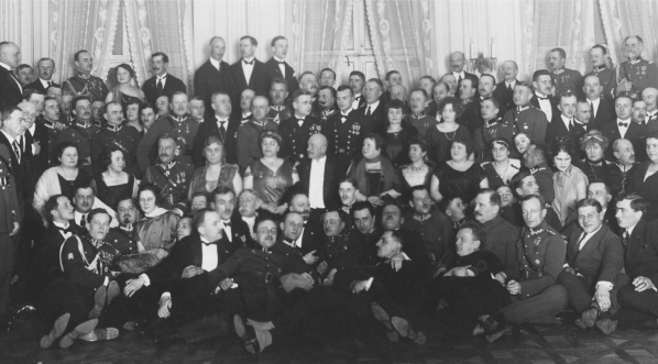  Zjazd Związku Żołnierzy I Polskiego Korpusu Wschodniego w Warszawie, marzec 1925 roku.  