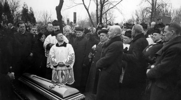  Pogrzeb byłego premiera Władysława Grabskiego w Warszawie, 04.03.1938 r.  