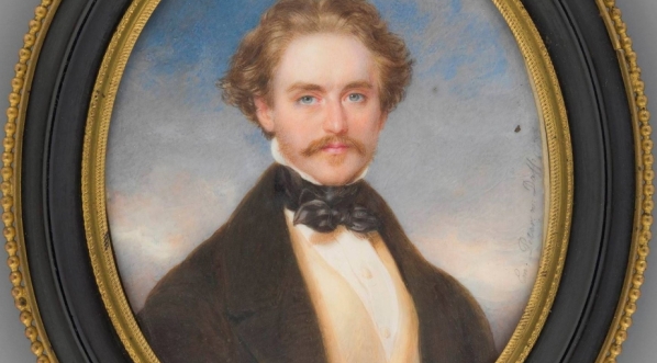  "Adam Potocki, (1822-1872), syn Artura i Zofii z Branickich z Krzeszowic wg miniatury Moritza Daffingera" .  