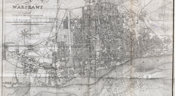  "Plan ogólny Warszawy zdjęty przez Officerów Inżenieryi 1819."  