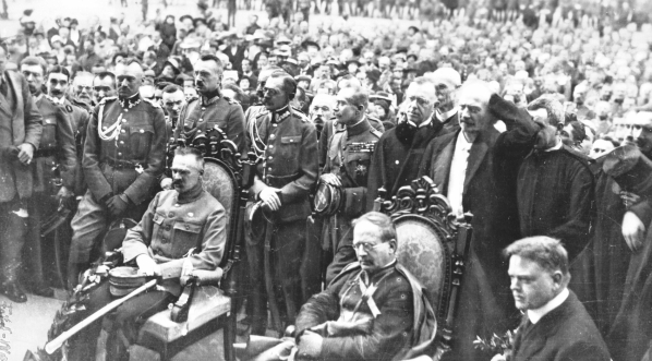  Wizyta amerykańskiego polityka Herberta Hoovera w Polsce, 15.08.1919 r.  