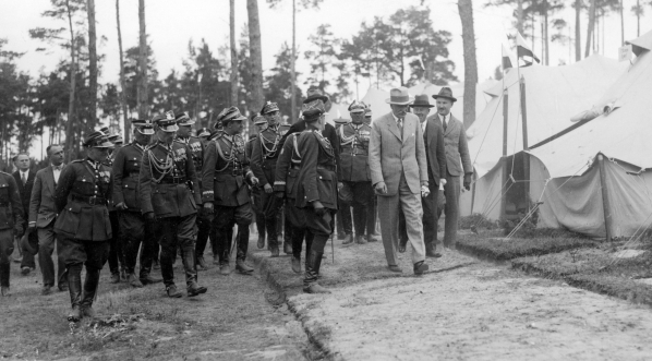  Wizyta prezydenta RP Ignacego Mościckiego w Trokach 17.06.1930 r.  
