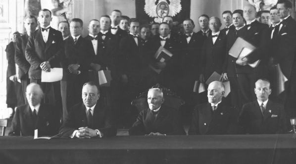  Uroczystości święta 3 Maja w Warszawie w 1933 roku.  