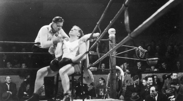  Mecz bokserski Warszawa - Monachium w Warszawie 25.11.1938 r.  