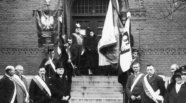  Obchody święta 11 Listopada w Kopenhadze w 1933 roku.  