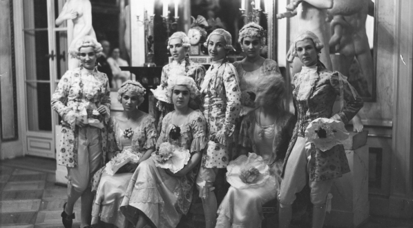  Bal w Łazienkach Królewskich w Warszawie 5.06.1937 r.  