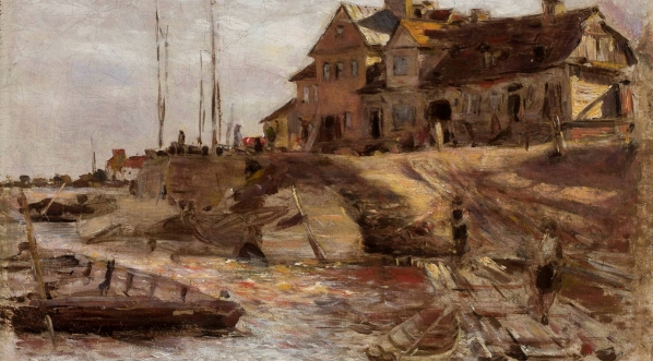  "Przystań na Solcu" Aleksandra Gierymskiego.  