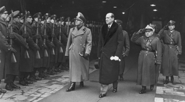  Wizyta ministra spraw zagranicznych Włoch Galeazzo Ciano w Polsce 24.02.1939 r.  
