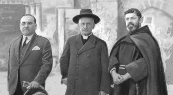  Polska pielgrzymka do Jerozolimy w kwietniu 1930 roku.  