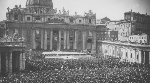  Kanonizacja błogosławionego Andrzeja Boboli w Rzymie w maju 1938 roku.  