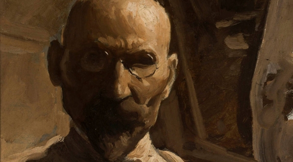  "Portret własny" Leona Wyczółkowskiego.  