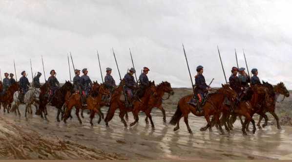  "Kozacy" Józefa Chełmońskiego.  