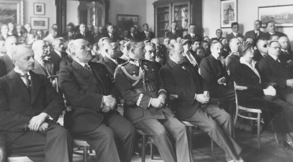  Poświęcenie świetlicy Związku Inwalidów Wojennych RP w Krakowie w 1933 roku.  