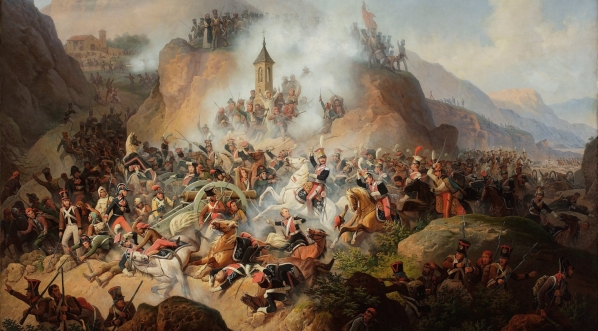  "Bitwa pod Somosierrą" Januarego Suchodolskiego.  