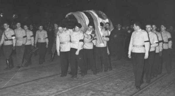  Pogrzeb Romana Dmowskiego w Warszawie 7.01.1939 r.  